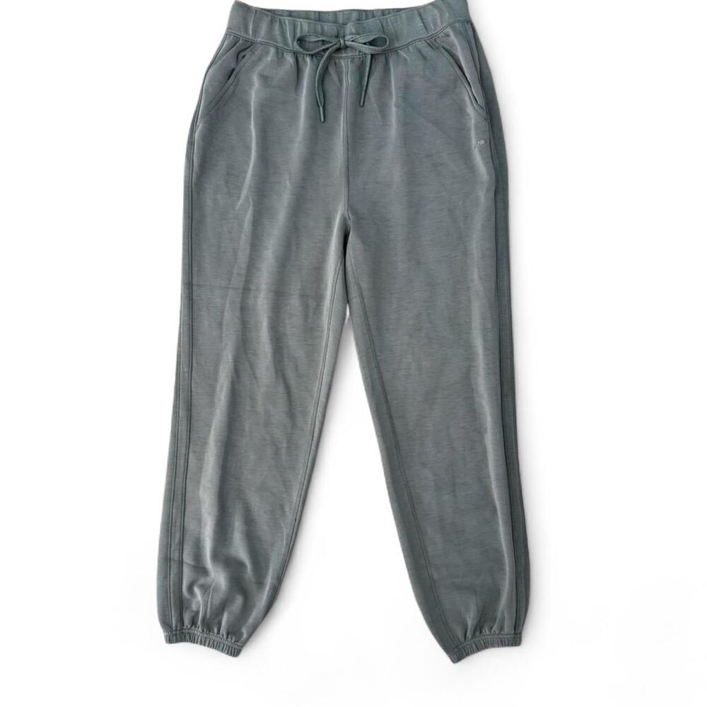 prAna Womens Small Green Jogger Pants Tencel Modal Stretch Lounge Athletic